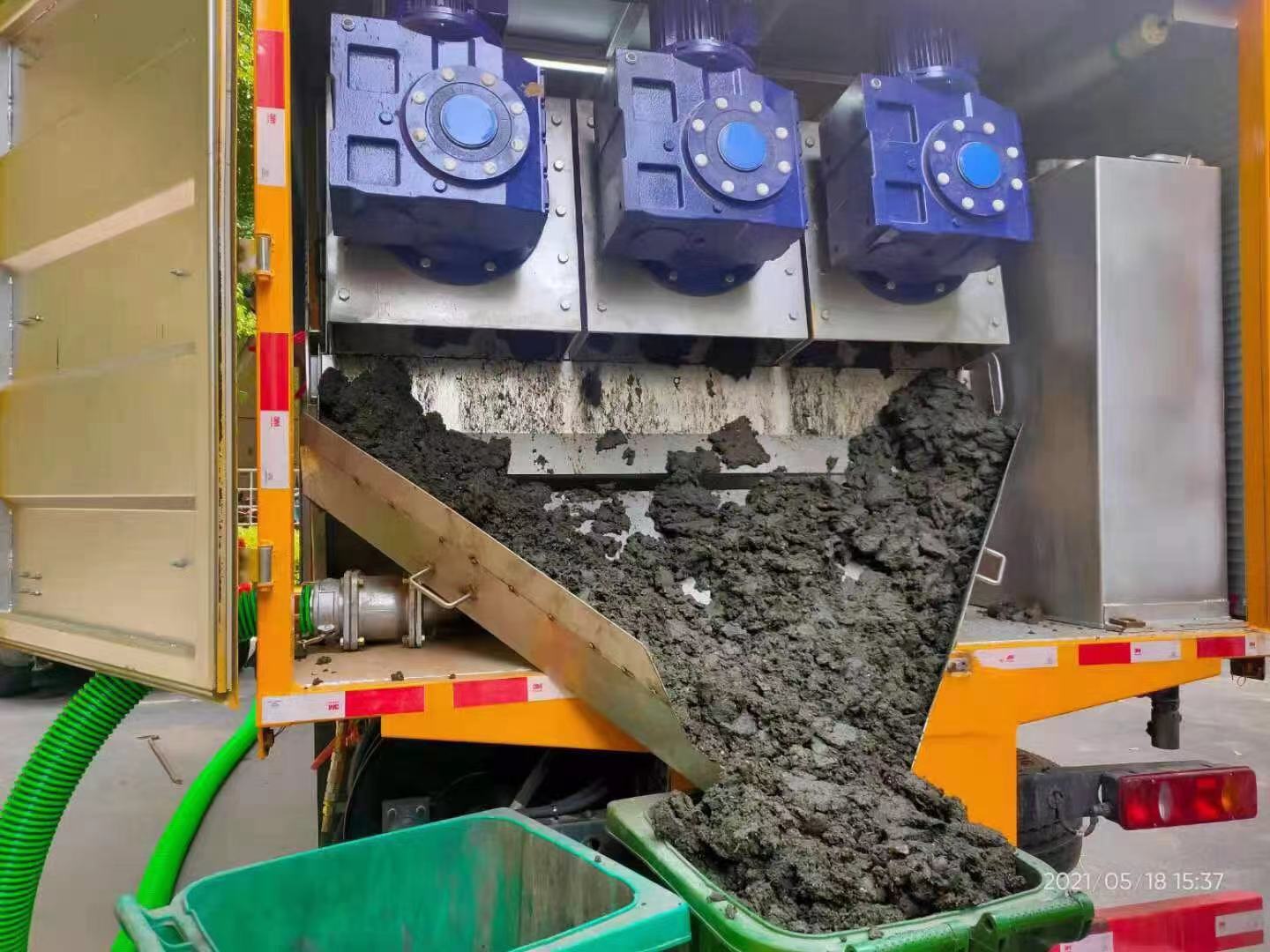 若羌化粪池清掏城市维护站-泥浆净化干湿分离处理